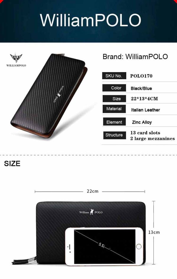 Osim što su praktične, funkcionalne i prefinjenog dizajna muške torbice "William Polo" su savršene za elegantne kombinacije.Osim što su praktične, funkcionalne i prefinjenog dizajna muške torbice "William Polo" su savršene za elegantne kombinacije.