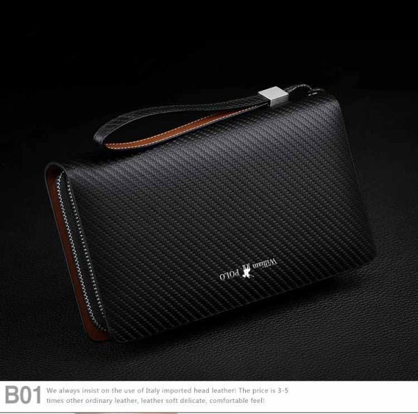 Osim što su praktične, funkcionalne i prefinjenog dizajna muške torbice "William Polo" su savršene za elegantne kombinacije.