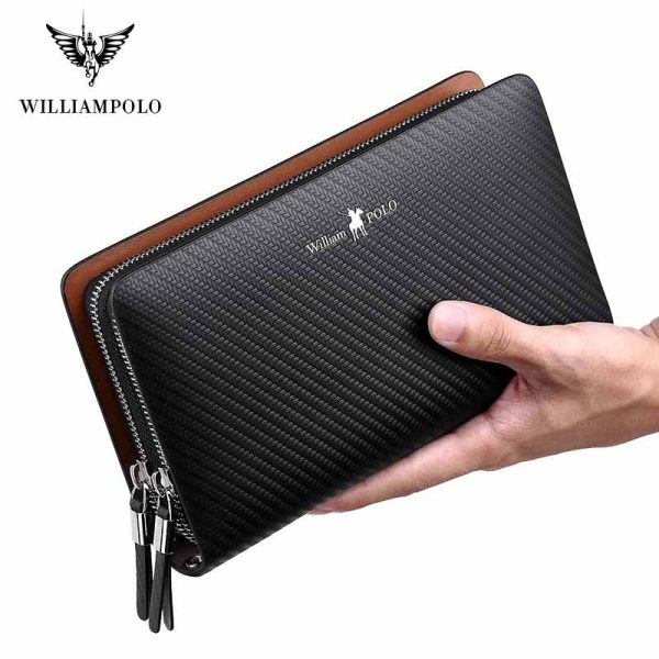 Osim što su praktične, funkcionalne i prefinjenog dizajna muške torbice "William Polo" su savršene za elegantne kombinacije.