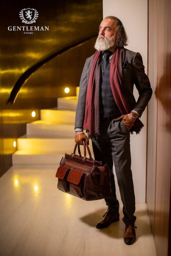 E04 | Ešarpa gentleman