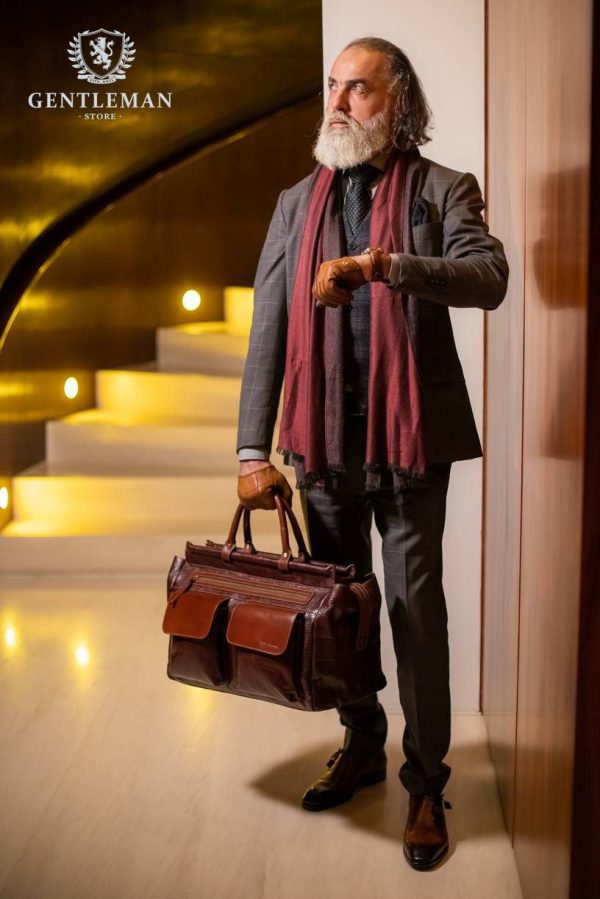 E04 | Ešarpa gentleman