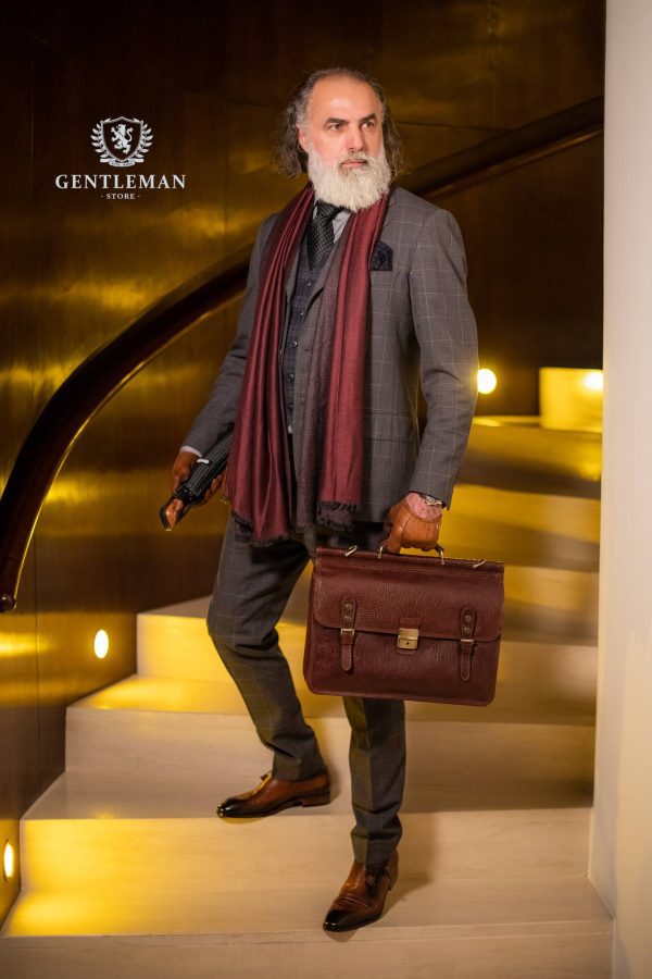 E04 | Ešarpa gentleman