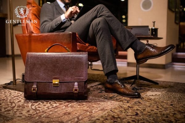 C001 | kožne luksuzne cipele GENTLEMAN SHOES