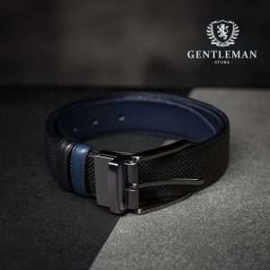 K004b | kožni kaiš sa dva lica | 2 u 1 BOND