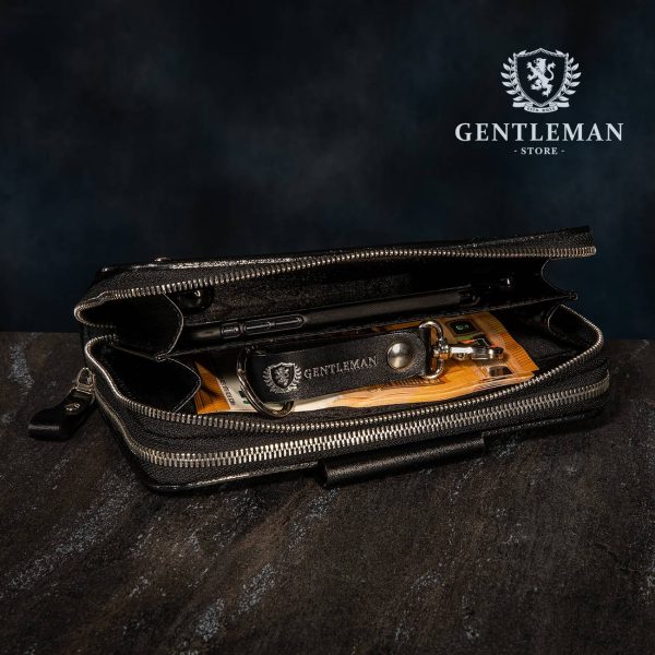 T0001 | kožna ručna torbica Gentleman