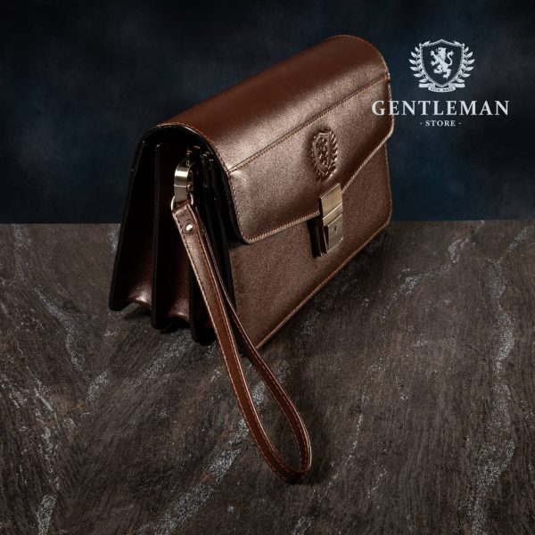 T0005 | kožna ručna torbica Gentleman