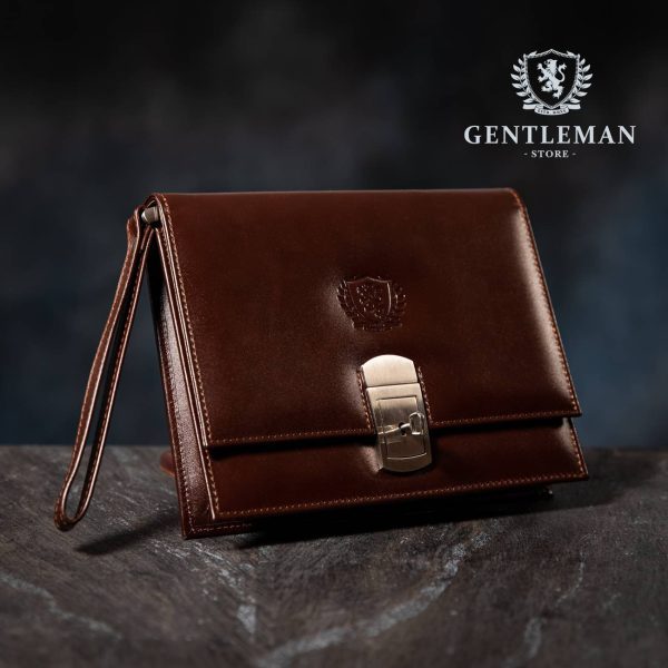 T0006 | kožna ručna torbica Gentleman