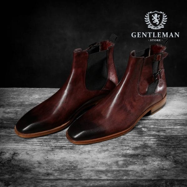 C011 | poluduboke kožne cipele GENTLEMAN SHOES
