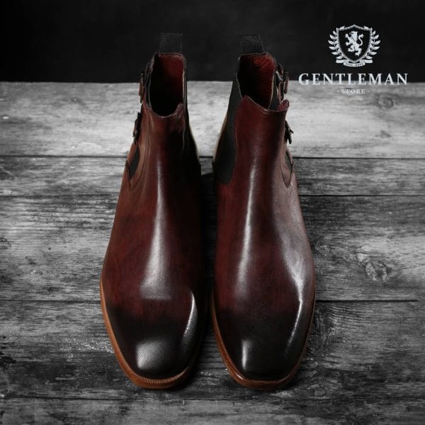 C011 | poluduboke kožne cipele GENTLEMAN SHOES