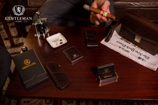 KP03 | kožni držač vizit kartica Gentleman