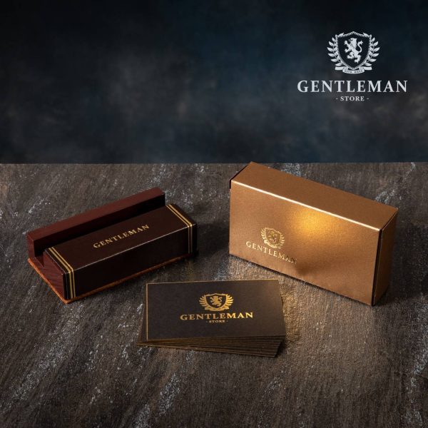 KP03 | kožni držač vizit kartica Gentleman