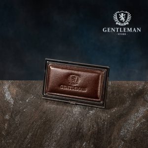 KP04a | kožni holder za vizit karte Gentleman