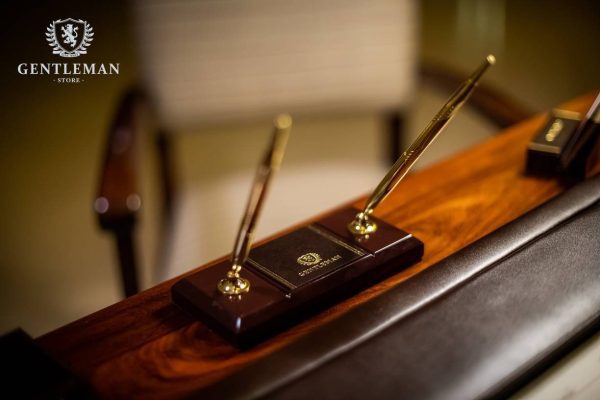 KP11 | stalak za olovku i naliv pero Gentleman