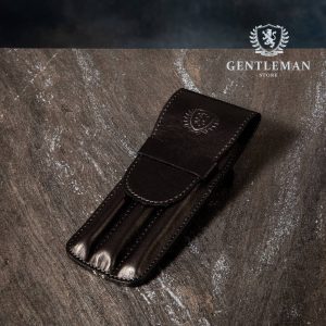KP17 | kožna futrola za tri olovke Gentleman