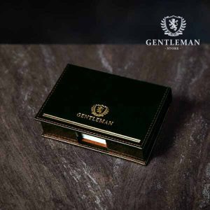 KP05a | kožna kutija za papiriće Gentleman