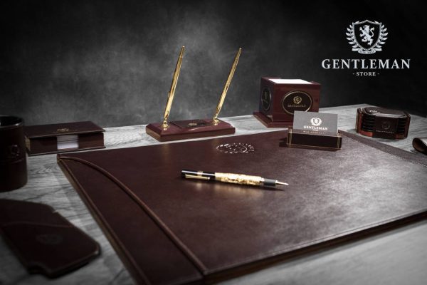 KP05a | kožna kutija za papiriće Gentleman