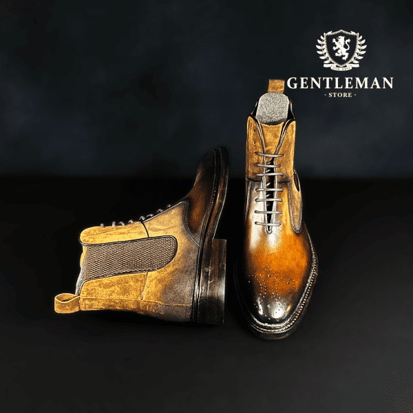 C012 | poluduboke kožne cipele GENTLEMAN SHOES