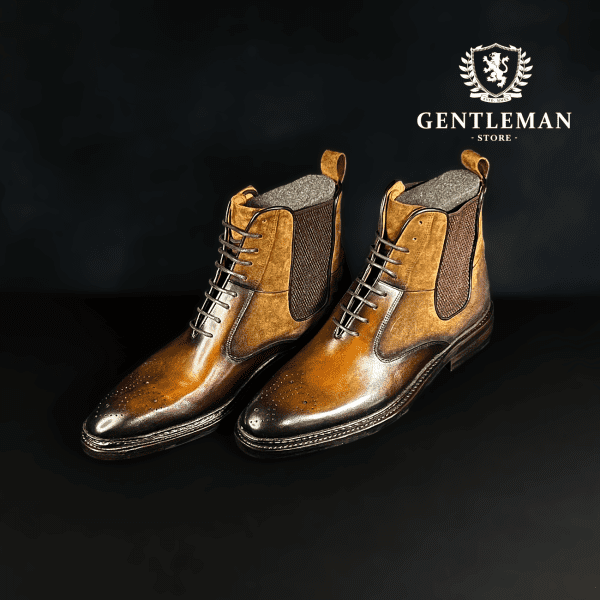 C012 | poluduboke kožne cipele GENTLEMAN SHOES