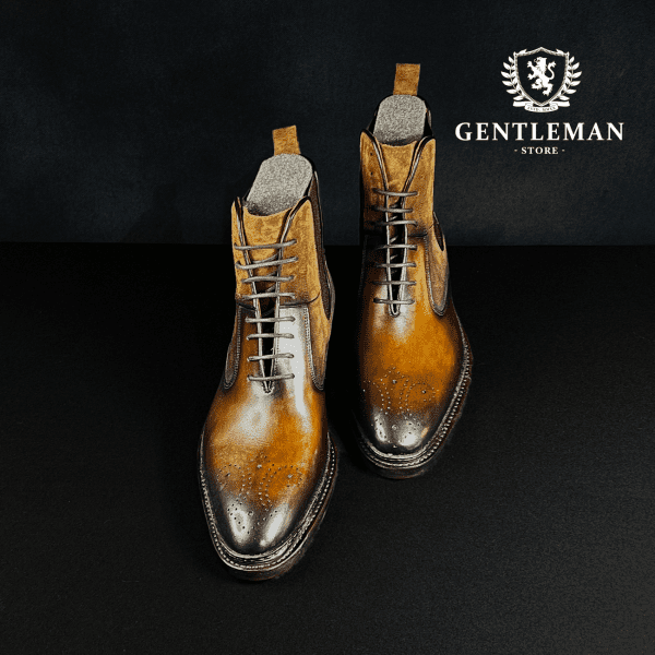 C012 | poluduboke kožne cipele GENTLEMAN SHOES
