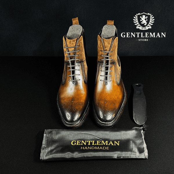 C012 | poluduboke kožne cipele GENTLEMAN SHOES