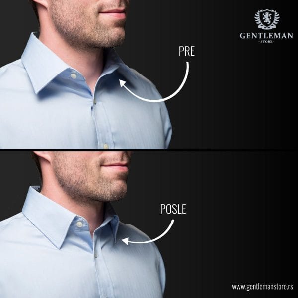 FB001 | fišbajn - držač za kragnu GENTLEMAN