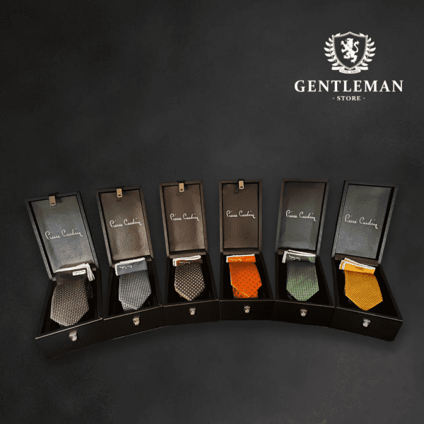 KM006 | SET kravata i maramica PIERRE CARDIN