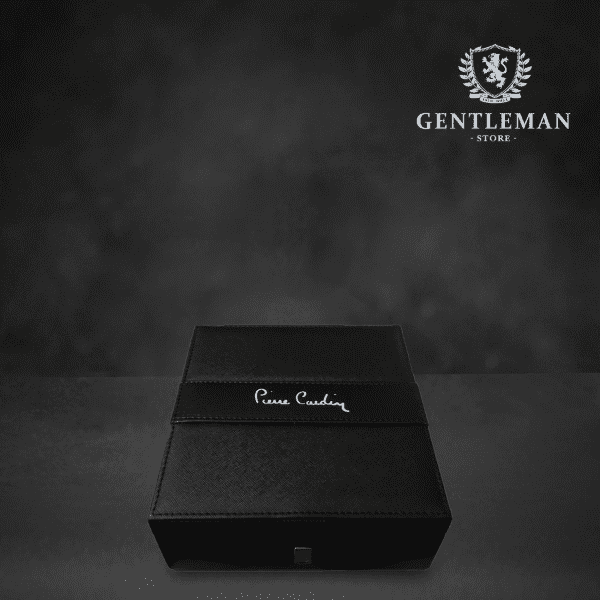 KMM10 | SET kravata, maramica i manžetne Pierre Cardin