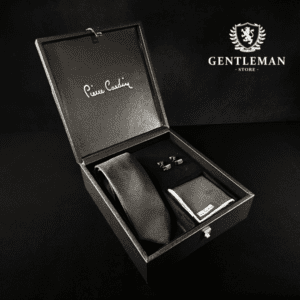 KMM004 | SET kravata, maramica i manžetne Pierre Cerdin