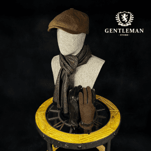 KSR007 | set kapa, šal i rukavice Gentleman