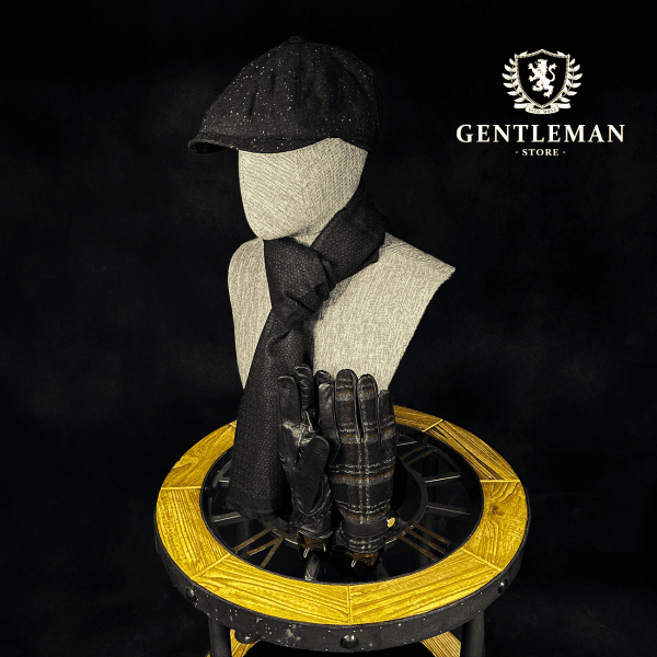 KSR009 | set kapa, šal i rukavice Gentleman