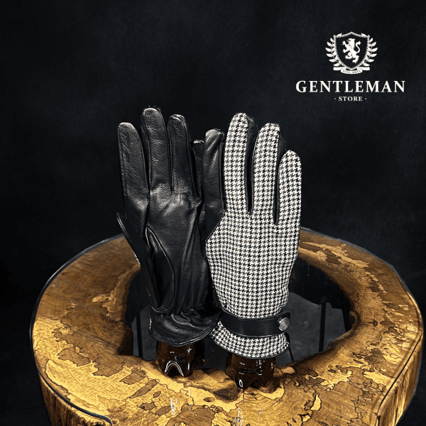 RK004 | vunene i kožne rukavice Gentleman