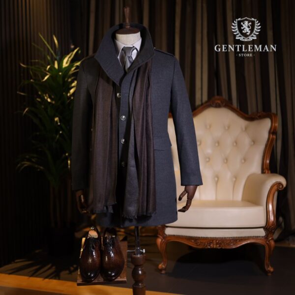 KPT050 | MUŠKI KAPUT SA DUPLIM KOPČANJEM