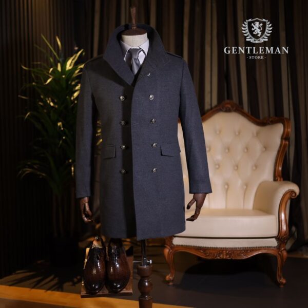 KPT050 | MUŠKI KAPUT SA DUPLIM KOPČANJEM