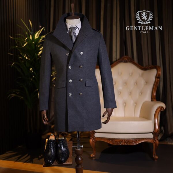 KPT050 | MUŠKI KAPUT SA DUPLIM KOPČANJEM