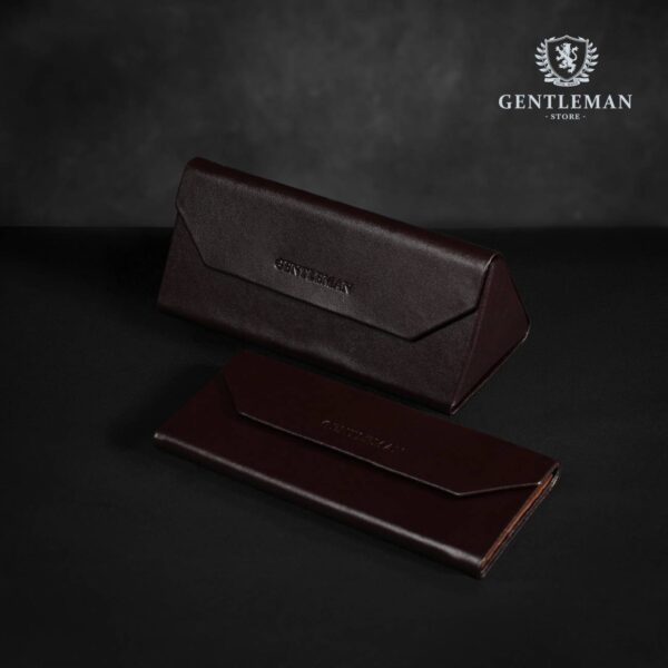 PS039 | GOLD SET FUTROLA ZA NAOČARE+FUTROLA ZA KARTICE GENTLEMAN